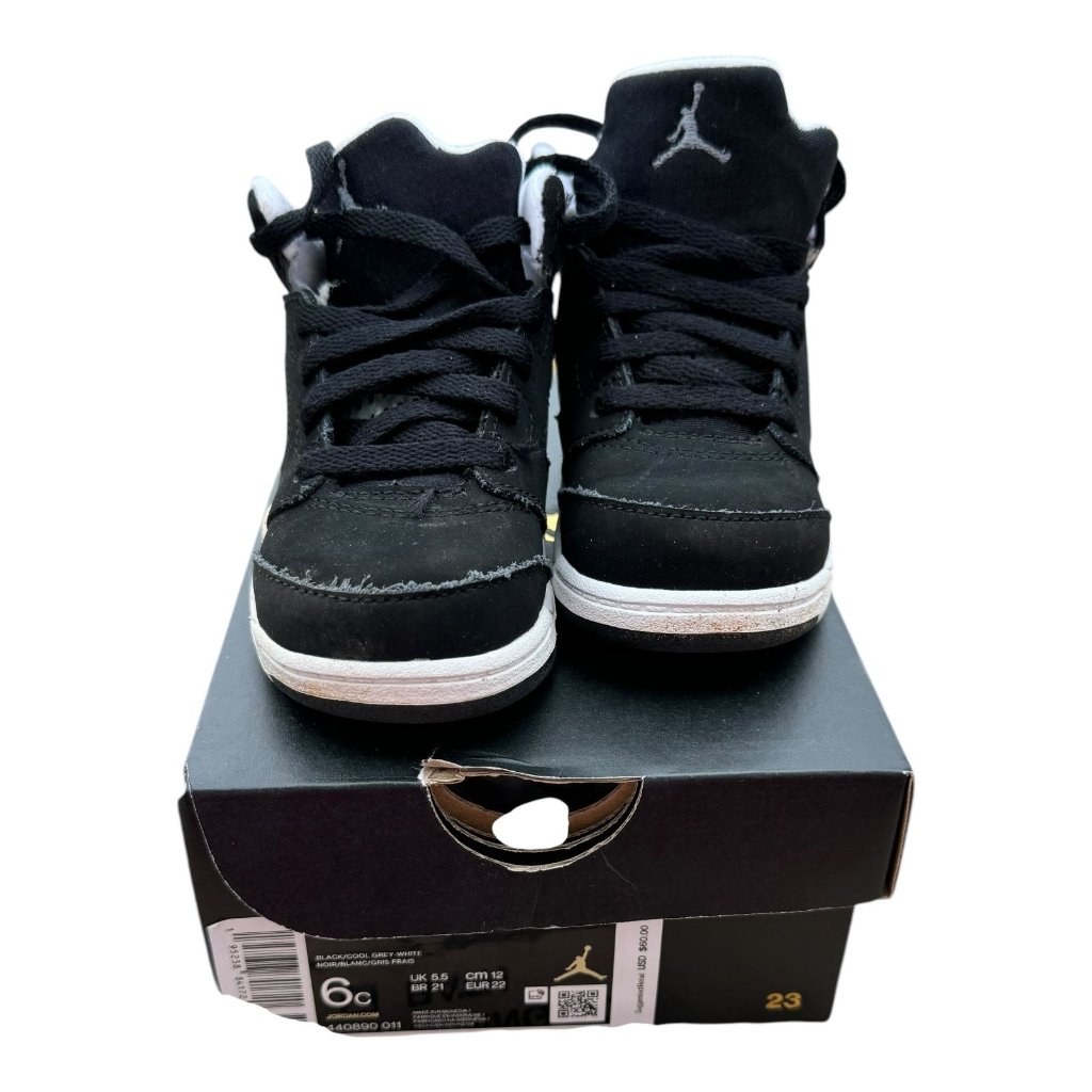 Air Jordan 5 Retro Td 6c Toddler High-Top Sneakers Moonlight Oreo Blk 440890 011
